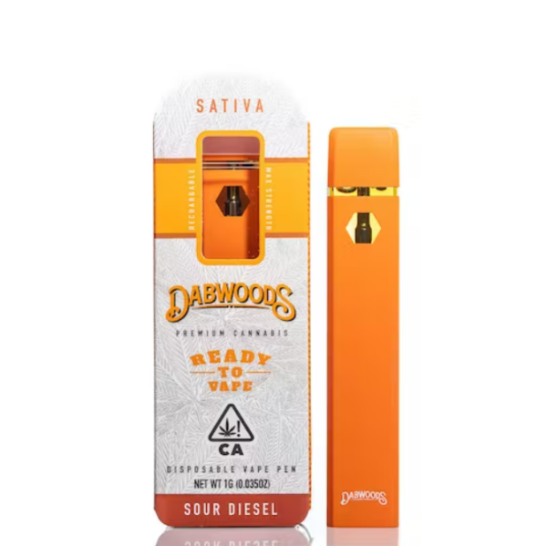 Dabwoods Disposable - Sour Diesel - 1 gram